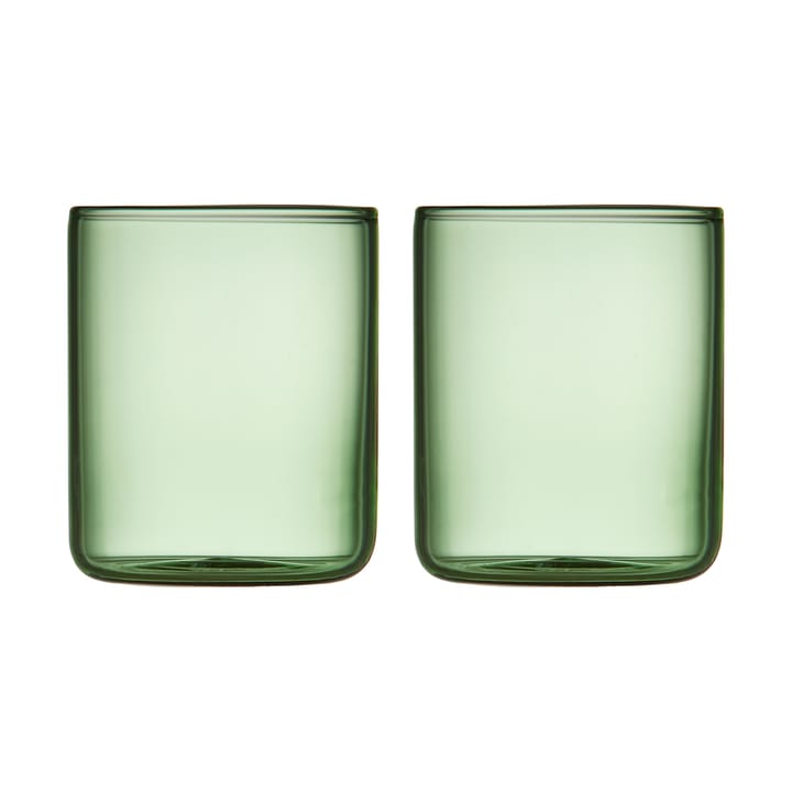 Torino ショットグラス 6 cl 2本セット - Green - Lyngby Glas