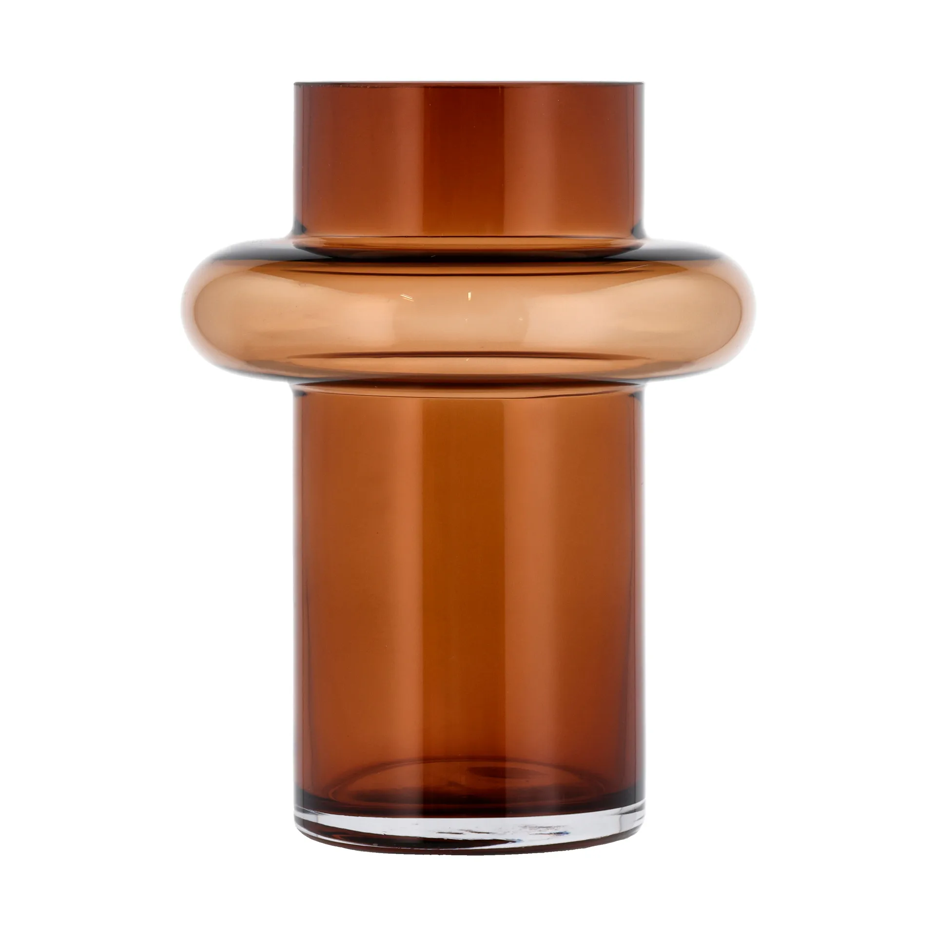 Tube ガラス花瓶 20 cm, Amber Lyngby Glas