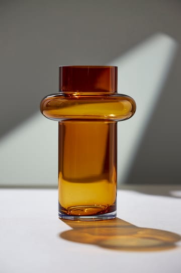 Tube ガラス花瓶 30 cm - Amber - Lyngby Glas
