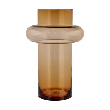 Tube ガラス花瓶 40 cm - Amber - Lyngby Glas