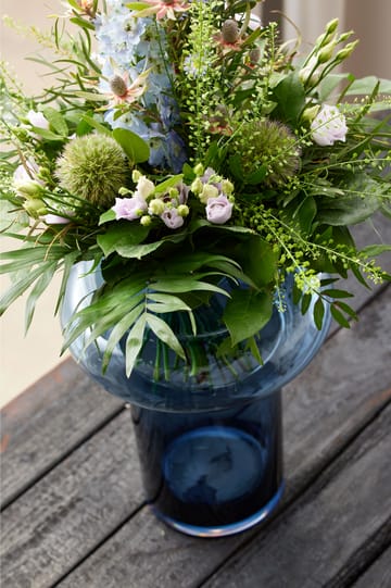 Tube ガラス花瓶 40 cm - Blue - Lyngby Glas