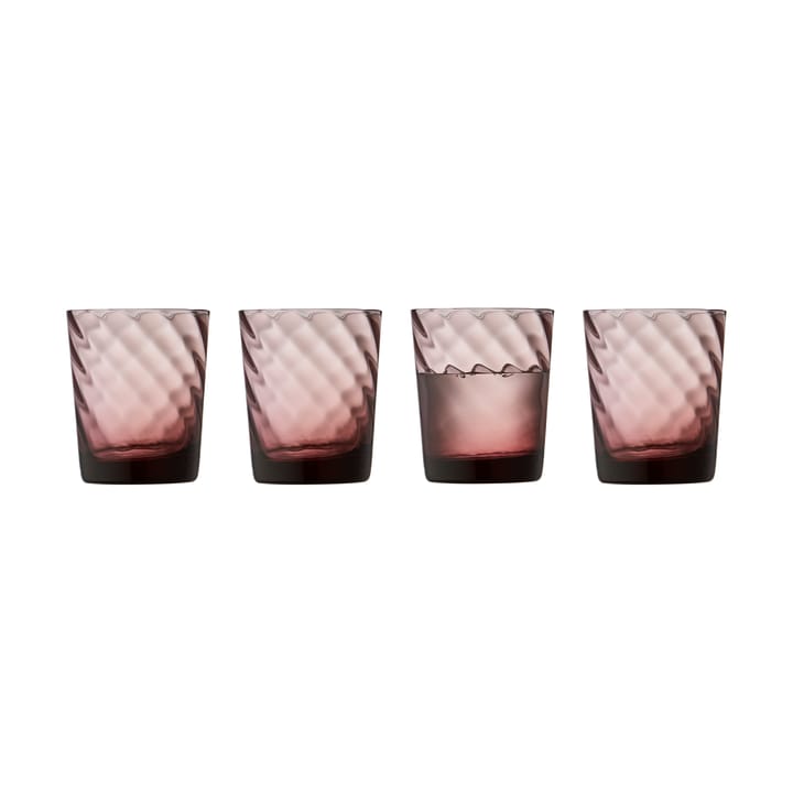 Vienna ウォーターグラス 30 cl 4本セット - Pink - Lyngby Glas