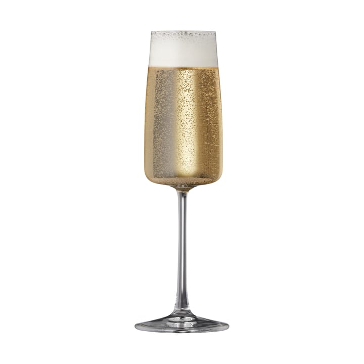 Zero シャンパングラス 30 cl 4本セット, Crystal Lyngby Glas