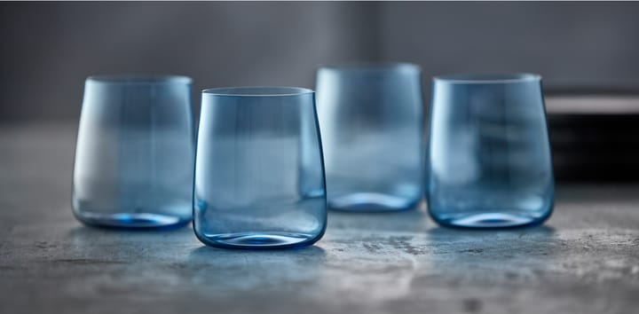 Zero グラス 42 cl 4本セット - Blue - Lyngby Glas