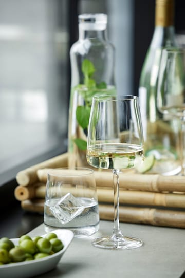 Zero 白ワイングラス 43 cl 4本セット - Crystal - Lyngby Glas