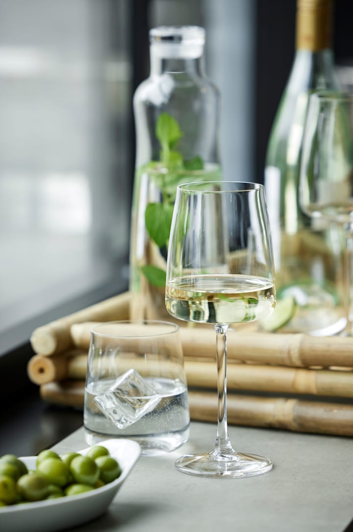 Zero 白ワイングラス 43 cl 4本セット, Crystal Lyngby Glas