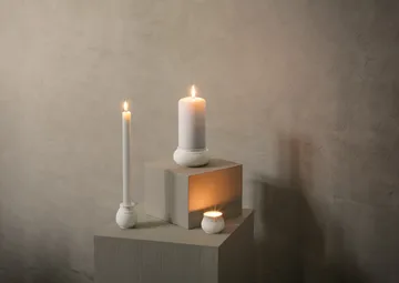 Curve ランタン Ø6.5 cm - White - Lyngby Porcelæn | リュンビューポーセリン