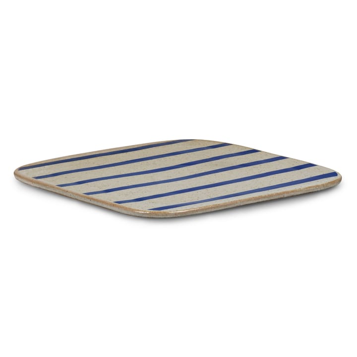 DAN-ILD remsa プラッター 27x27 cm, blue Lyngby Porcelæn | リュンビューポーセリン