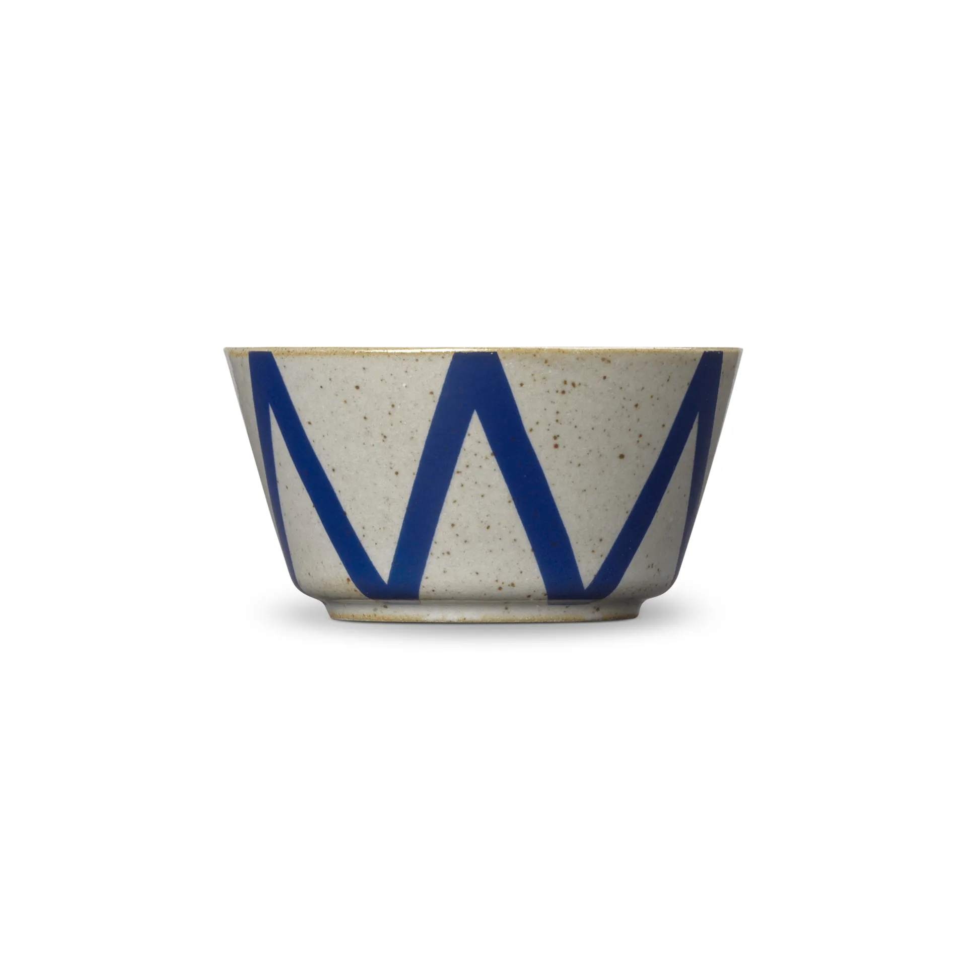 DAN-ILD zigzag  ボウル Ø9 cm, blue Lyngby Porcelæn | リュンビューポーセリン