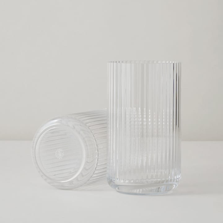 Lyngby 花瓶 グラス クリア - 12 cm - Lyngby Porcelæn | リュンビューポーセリン