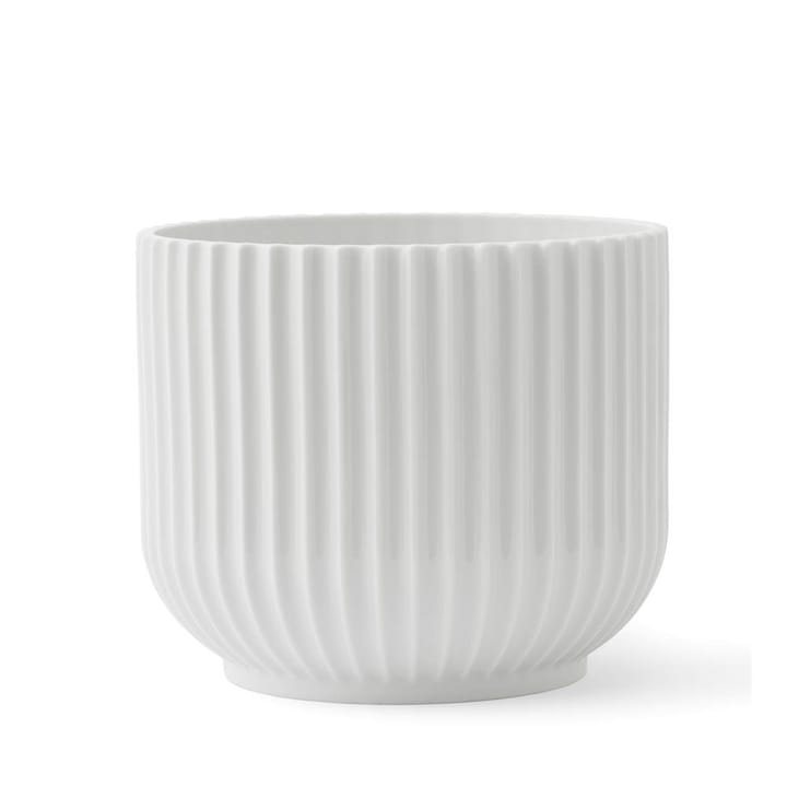 Lyngby 植木鉢 ホワイト - Ø14,5 cm - Lyngby Porcelæn | リュンビューポーセリン