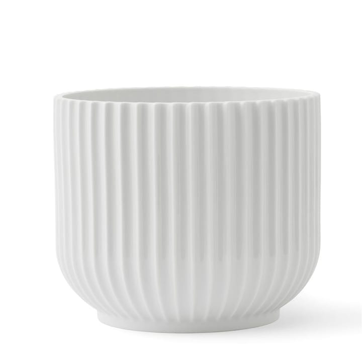 Lyngby 植木鉢 ホワイト - Ø18,9 cm - Lyngby Porcelæn | リュンビューポーセリン