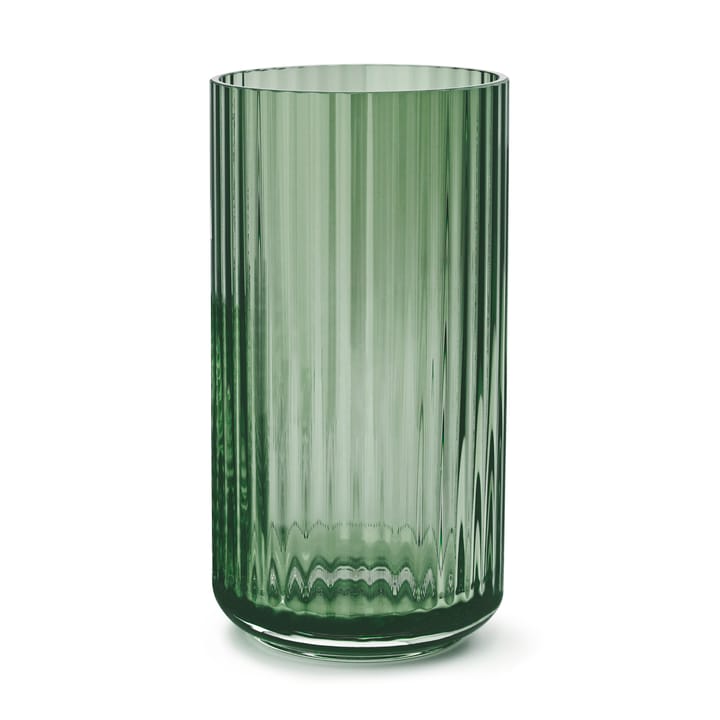Lyngby 花瓶 グラス グリーン - 20 cm - Lyngby Porcelæn | リュンビューポーセリン
