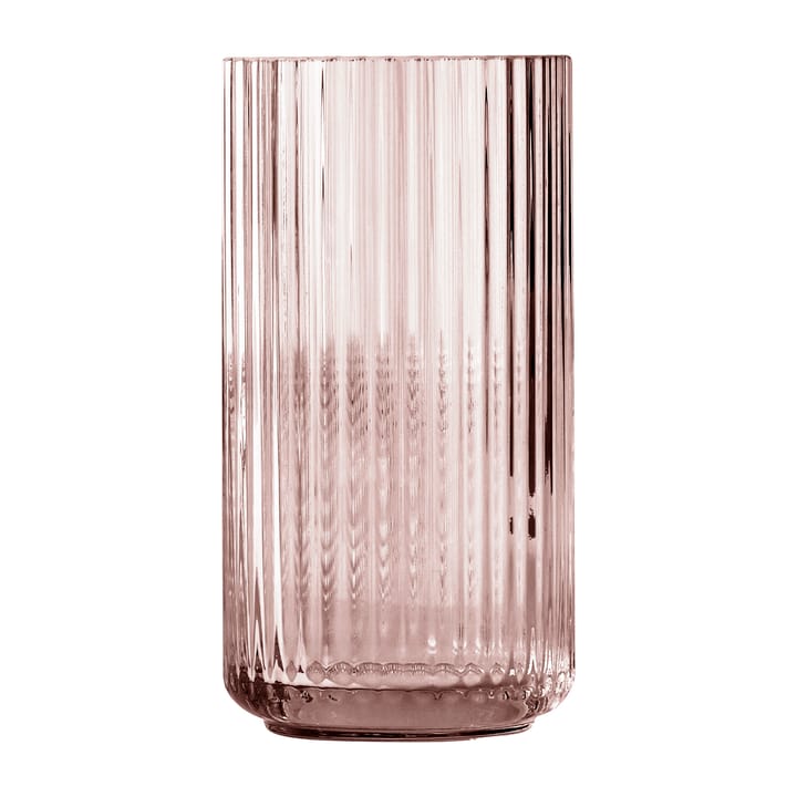 Lyngby 花瓶 グラス バーガンディー - 20 cm - Lyngby Porcelæn | リュンビューポーセリン