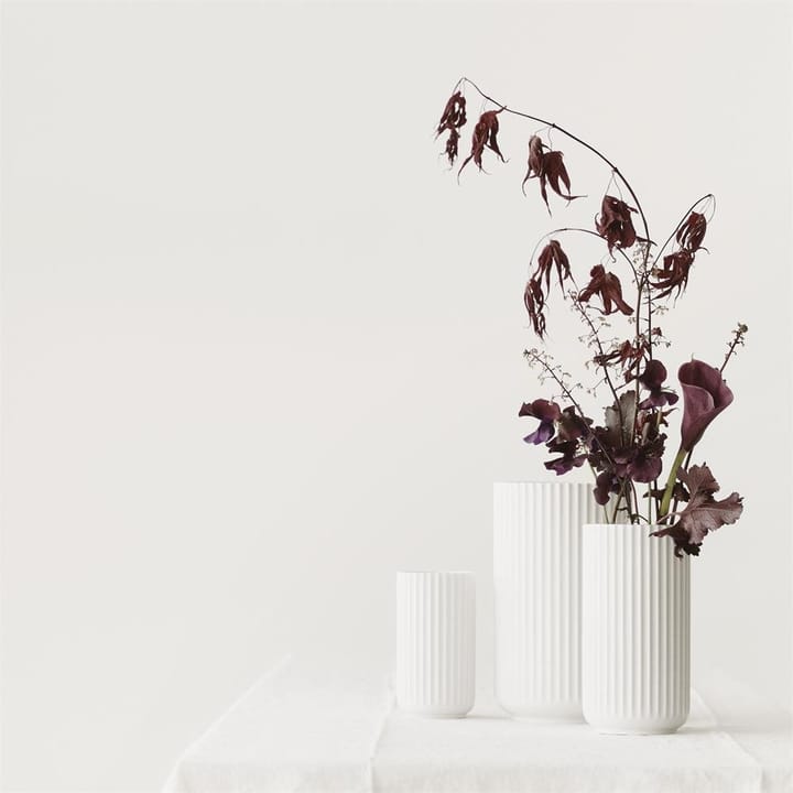 Lyngby 花瓶 ホワイト - 20 cm - Lyngby Porcelæn | リュンビューポーセリン