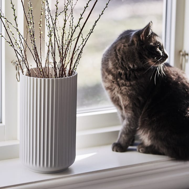 Lyngby 花瓶 ホワイト, 25 cm Lyngby Porcelæn | リュンビューポーセリン