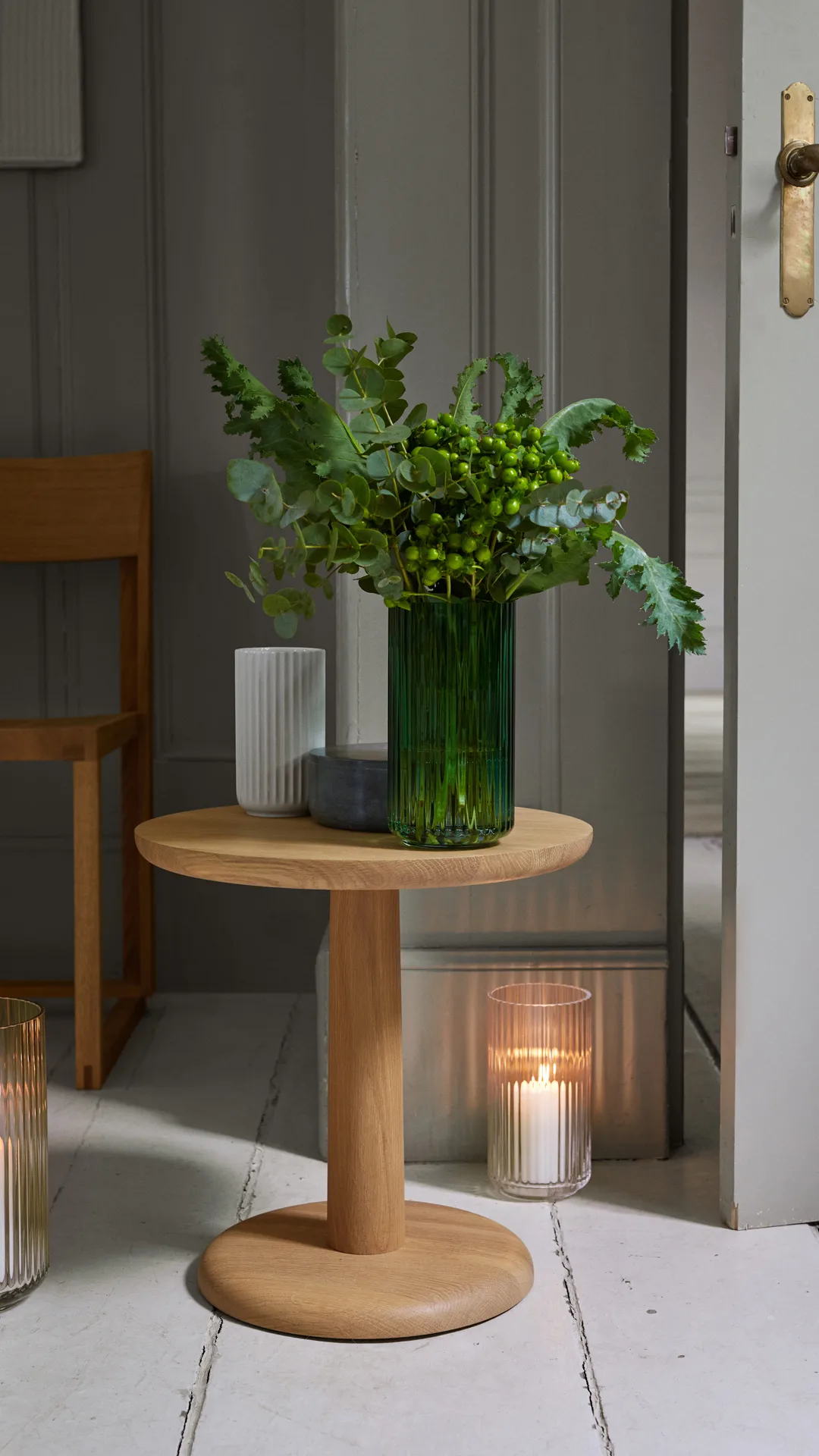 Lyngby 花瓶 ガラス クリア, 25 cm Lyngby Porcelæn | リュンビューポーセリン