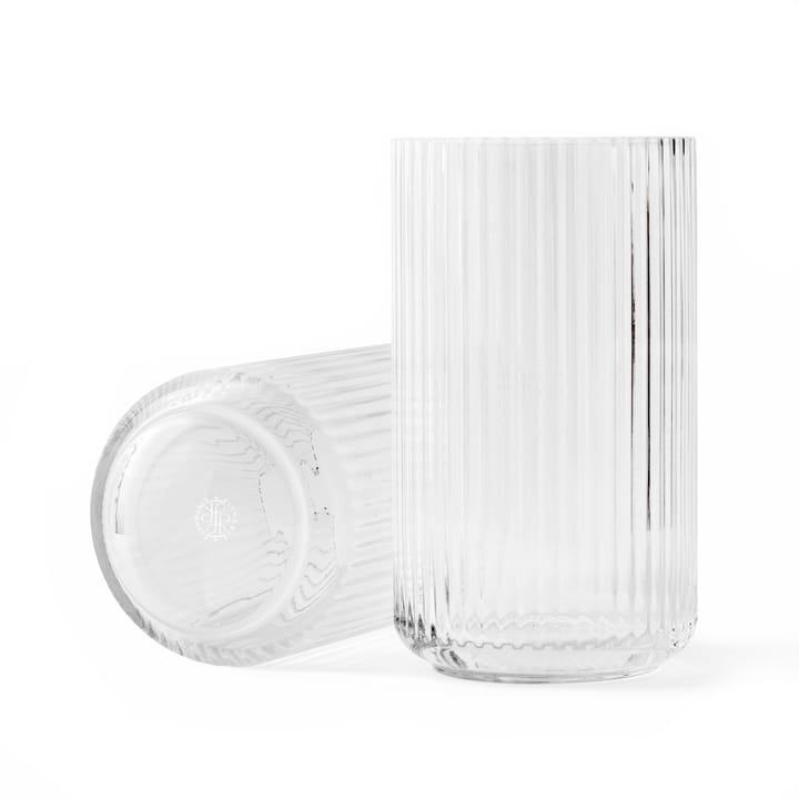 Lyngby 花瓶 グラス クリア - 25 cm - Lyngby Porcelæn | リュンビューポーセリン