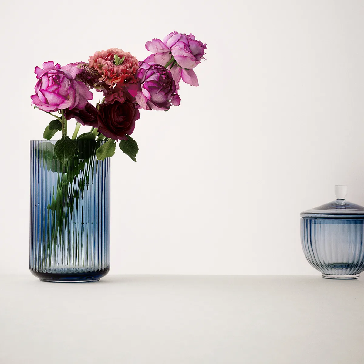 Lyngby Porcelæn | リュンビューポーセリン からのLyngby 花瓶 ガラス