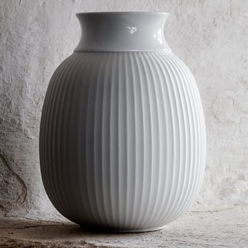 Lyngby Curve 花瓶 17.5 cm - White - Lyngby Porcelæn | リュンビューポーセリン