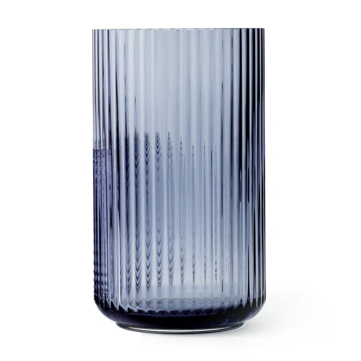 Lyngby 花瓶 グラス midngiht ブル― - 38 cm - Lyngby Porcelæn | リュンビューポーセリン