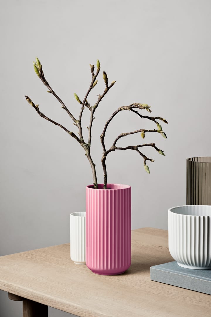 Lyngby 花瓶, Purple, 20.5 cm Lyngby Porcelæn | リュンビューポーセリン