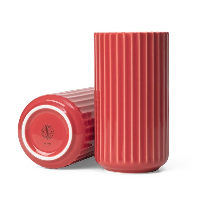 Lyngby 花瓶, Red, 15.5 cm Lyngby Porcelæn | リュンビューポーセリン