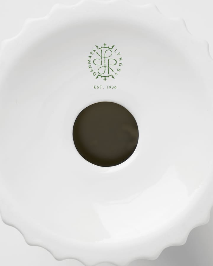 Lyngby Tura キャンドルホルダー 14 cm - White - Lyngby Porcelæn | リュンビューポーセリン