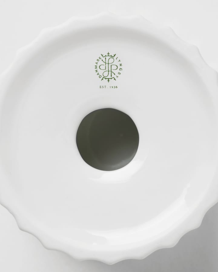 Lyngby Tura ティーライトホルダー Ø8 cm, White Lyngby Porcelæn | リュンビューポーセリン