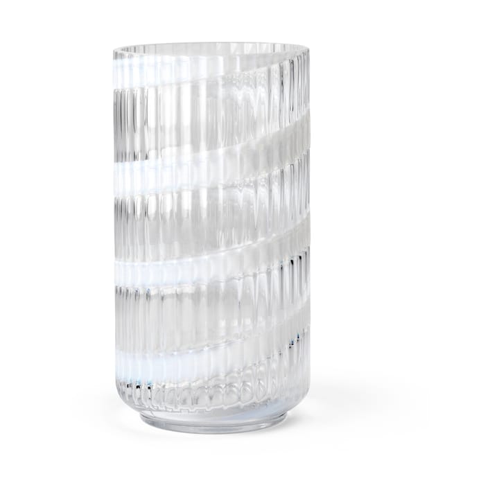 Lyngby 花瓶 - White swirl, 20.5 cm - Lyngby Porcelæn | リュンビューポーセリン