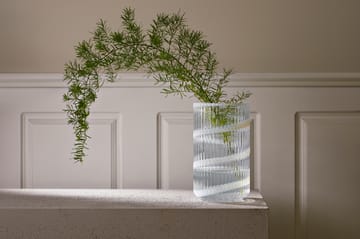 Lyngby 花瓶 - White swirl, 20.5 cm - Lyngby Porcelæn | リュンビューポーセリン