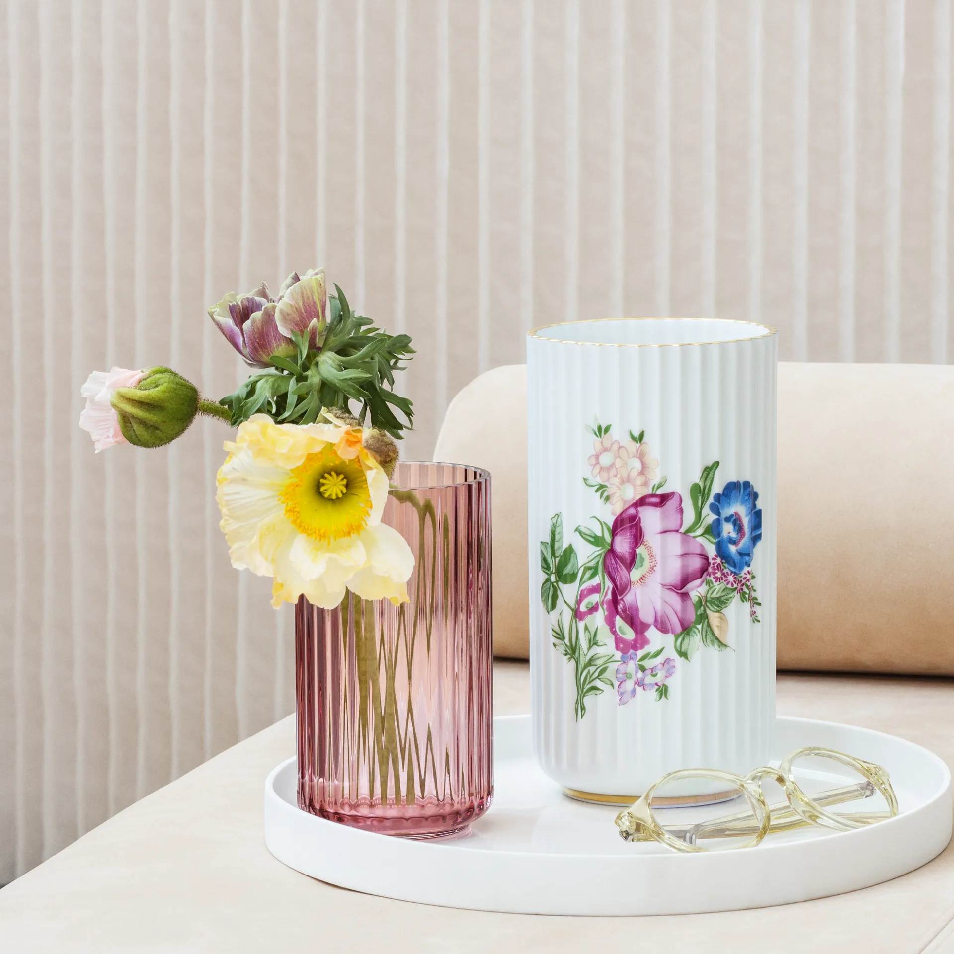 Lyngby 花瓶,  Lyngby Porcelæn | リュンビューポーセリン