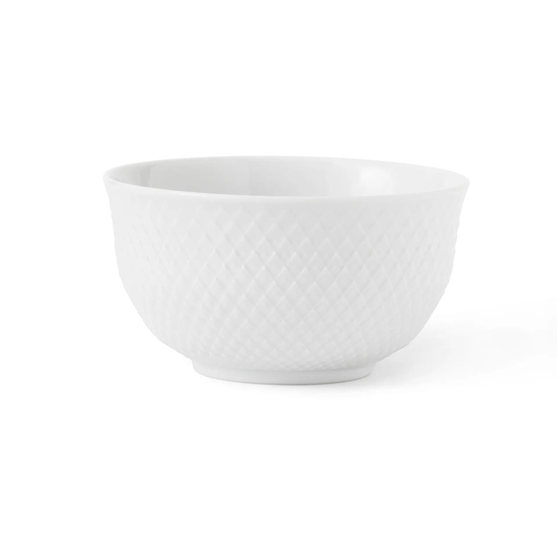 Rhombe ボウル Ø11 cm, White Lyngby Porcelæn | リュンビューポーセリン