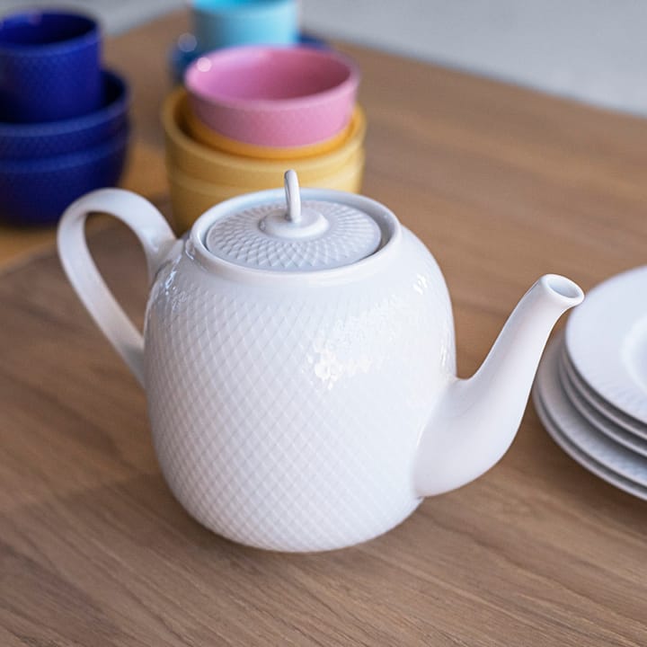 Rhombe ボウル Ø13 cm, Dark blue Lyngby Porcelæn | リュンビューポーセリン
