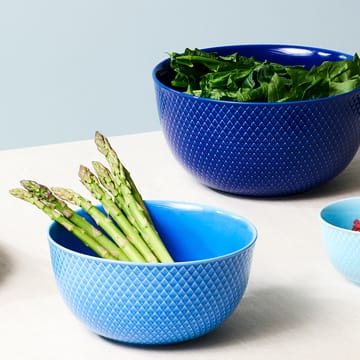 Rhombe サービングボウル Ø17.5 cm - blue - Lyngby Porcelæn | リュンビューポーセリン