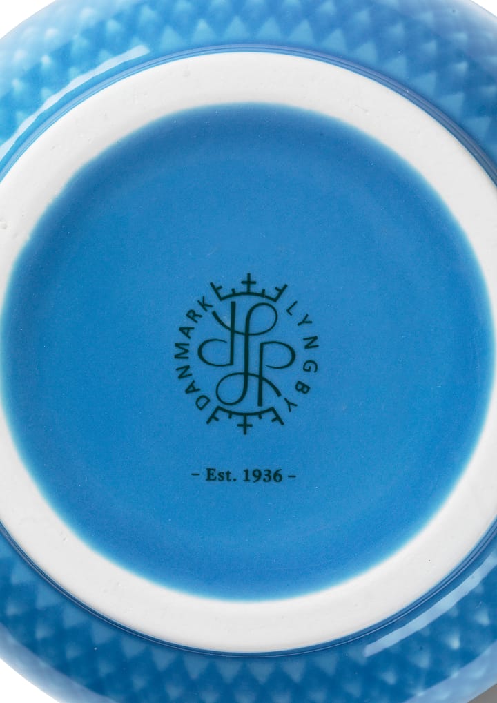 Rhombe 花瓶 20 cm - Blue - Lyngby Porcelæn | リュンビューポーセリン