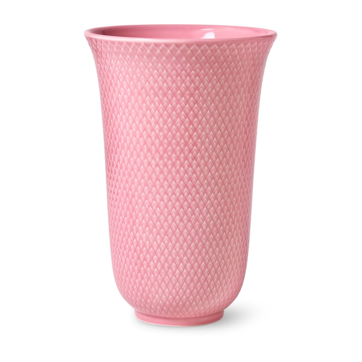 Rhombe 花瓶 20 cm - Pink - Lyngby Porcelæn | リュンビューポーセリン