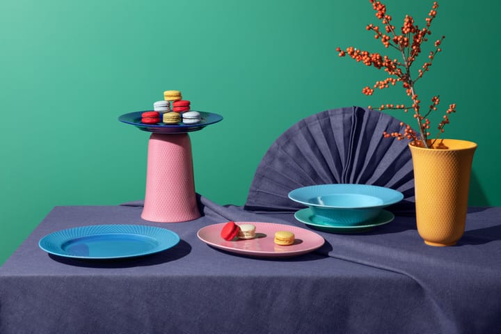 Rhombe 花瓶 20 cm, Pink Lyngby Porcelæn | リュンビューポーセリン