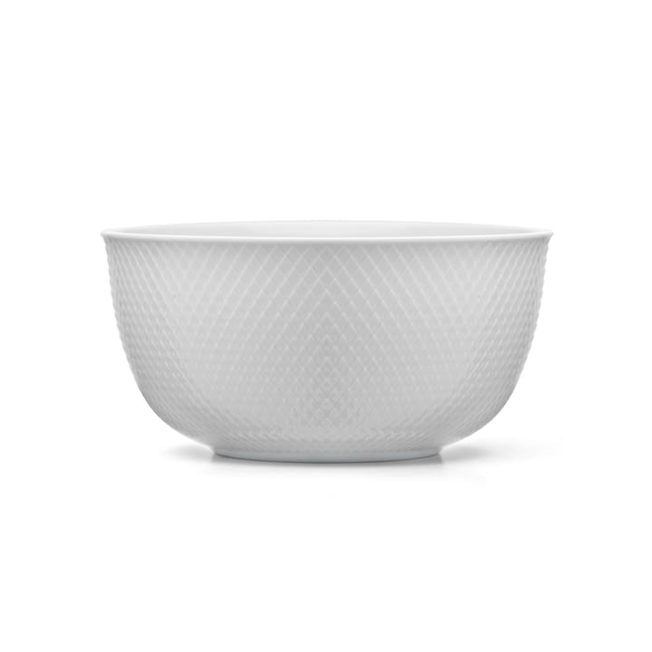 Rhombe サービングボウル Ø 22 cm - white - Lyngby Porcelæn | リュンビューポーセリン