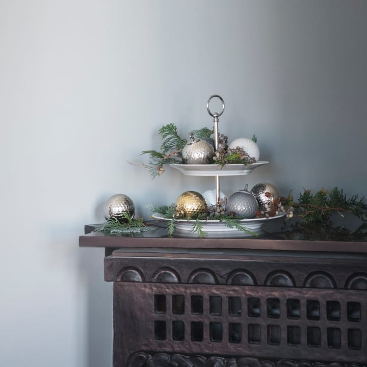 Rhombe ケーキ ディッシュ Ø 27 cm, white Lyngby Porcelæn | リュンビューポーセリン