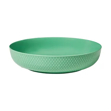 Rhombe サービングボウル Ø28 cm - Green - Lyngby Porcelæn | リュンビューポーセリン
