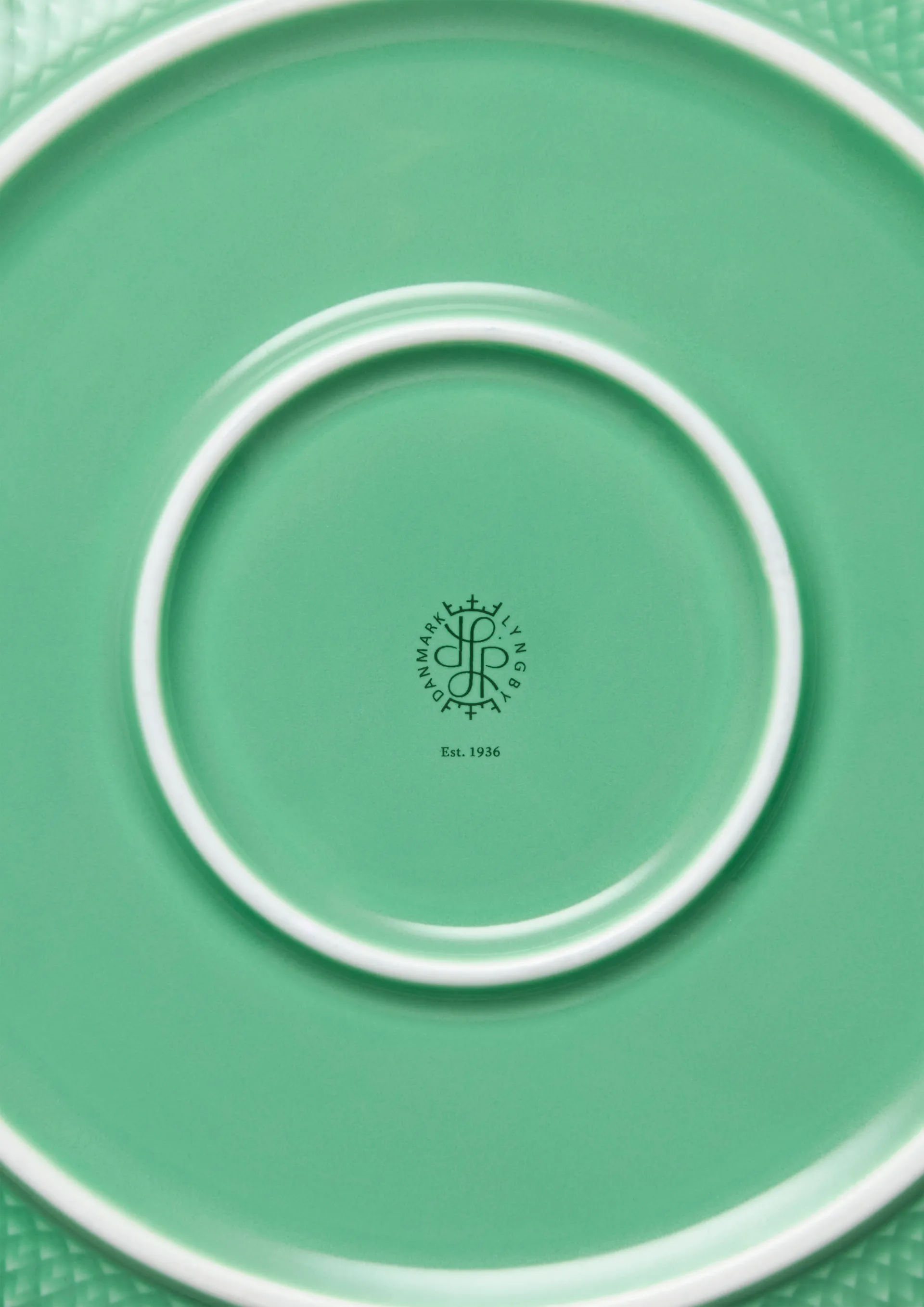 Rhombe サービングボウル Ø28 cm, Green Lyngby Porcelæn | リュンビューポーセリン