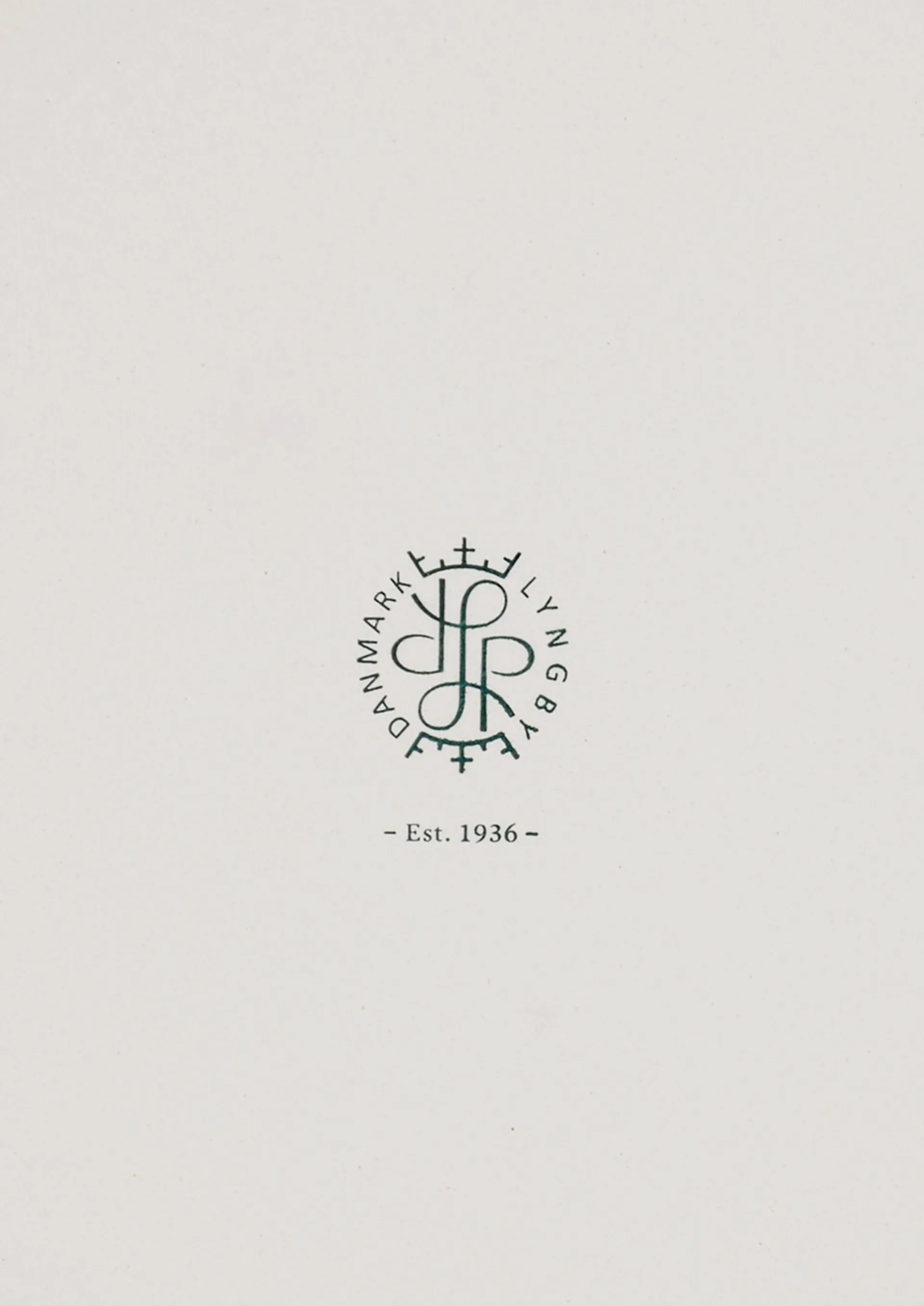 Rhombe キャンドルホルダー3 cm, Blue Lyngby Porcelæn | リュンビューポーセリン