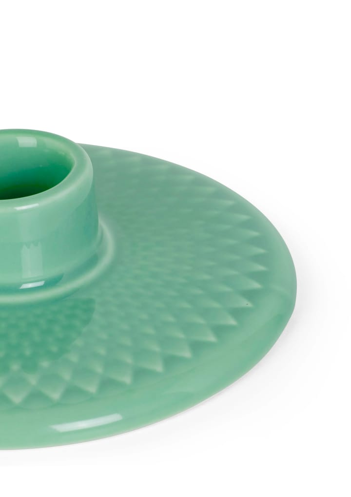 Rhombe キャンドルホルダー3 cm, Green Lyngby Porcelæn | リュンビューポーセリ��ン
