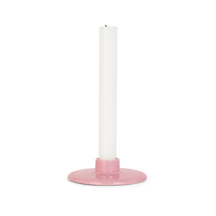 Rhombe キャンドルホルダー3 cm, Pink Lyngby Porcelæn | リュンビューポーセリン
