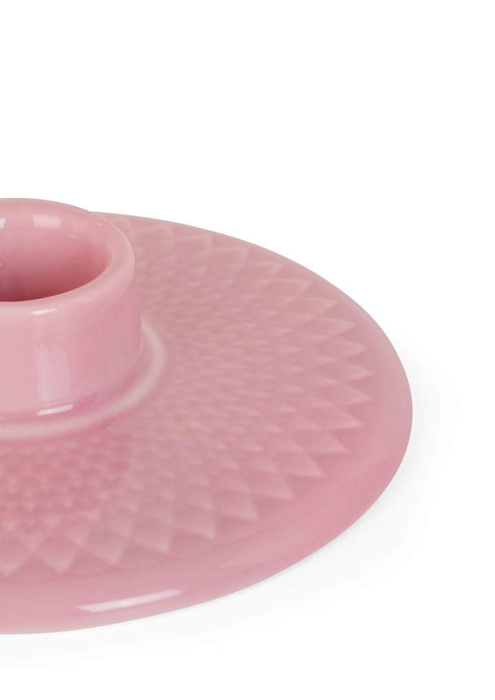 Rhombe キャンドルホルダー3 cm, Pink Lyngby Porcelæn | リュンビューポーセリン