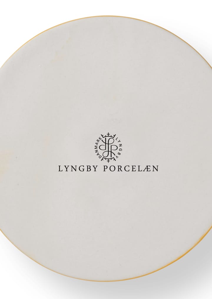 Rhombe キャンドルホルダー3 cm - Yellow - Lyngby Porcelæn | リュンビューポーセリン