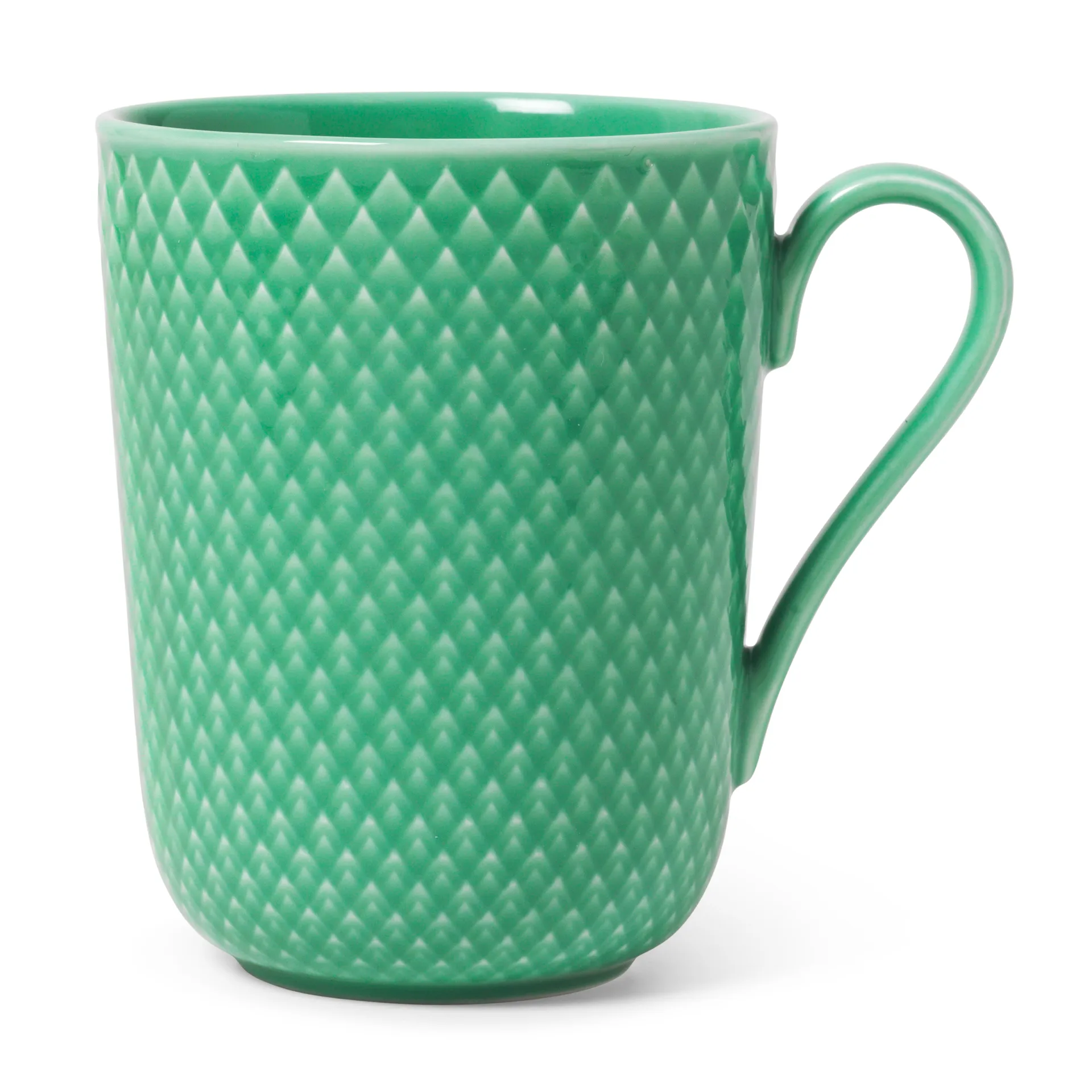 Rhombe マグ ハンドル付き 33 cl, Green Lyngby Porcelæn | リュンビューポーセリン