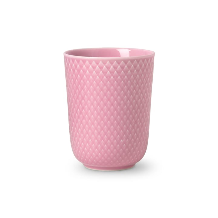 Rhombe マグ ハンドルなし 33 cl - pink - Lyngby Porcelæn | リュンビューポーセリン