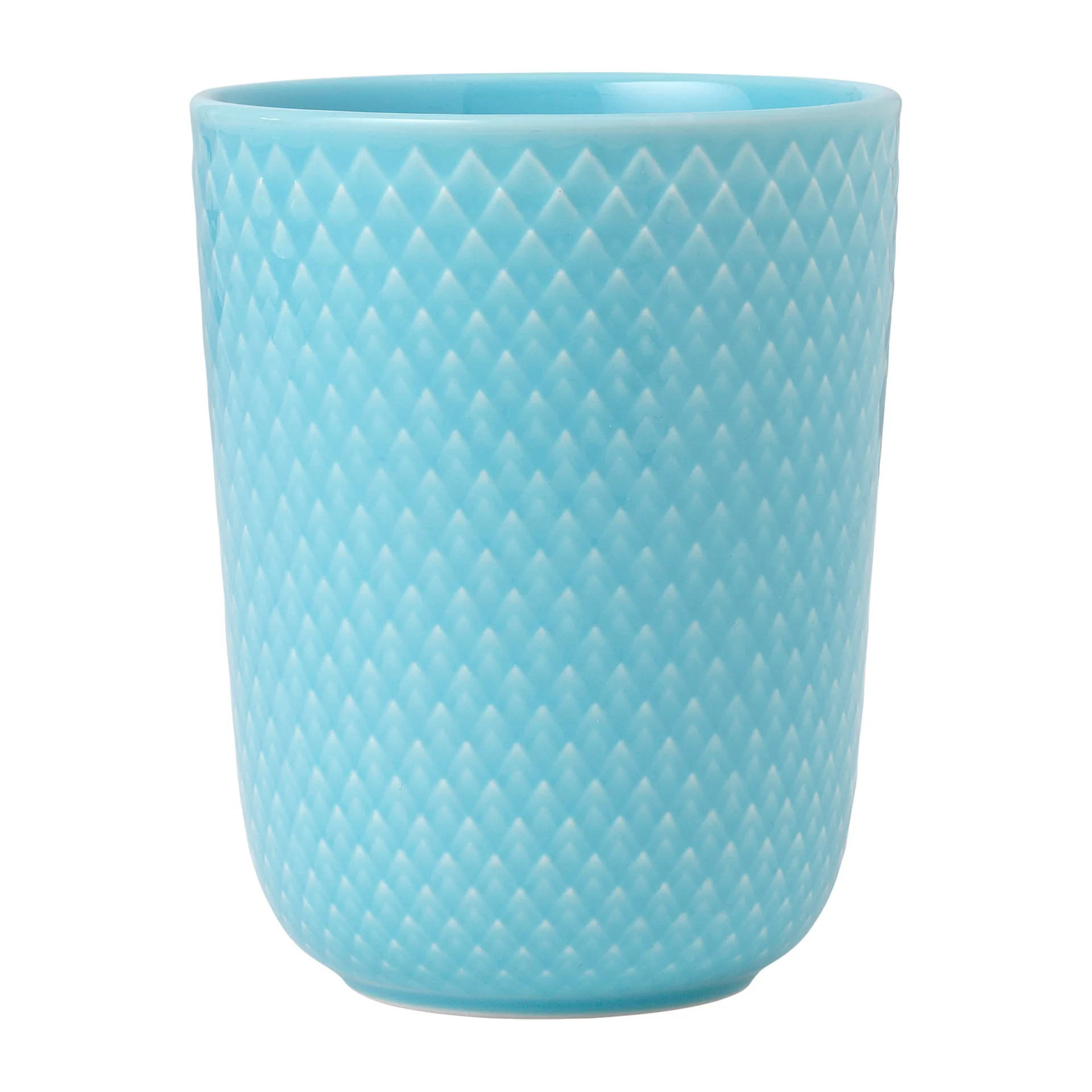 Rhombe マグ ハンドルなし 33 cl, Turquoise Lyngby Porcelæn | リュンビューポーセリン